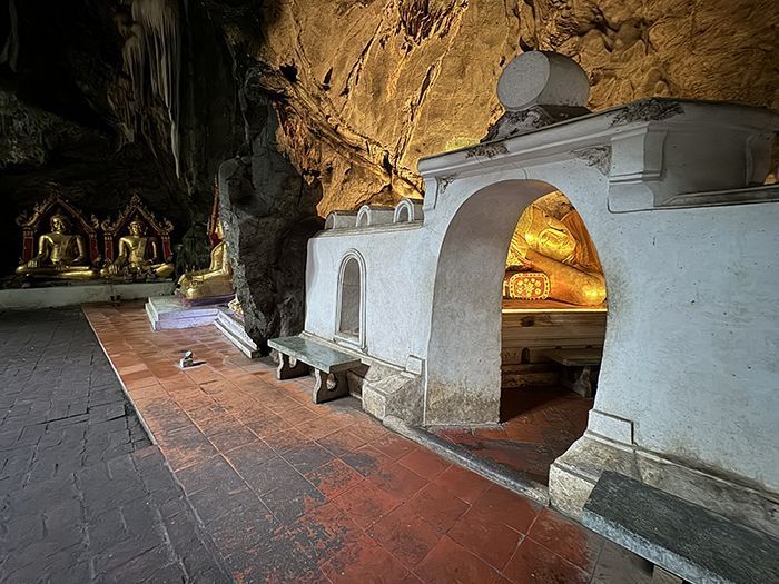 cave temple thailand