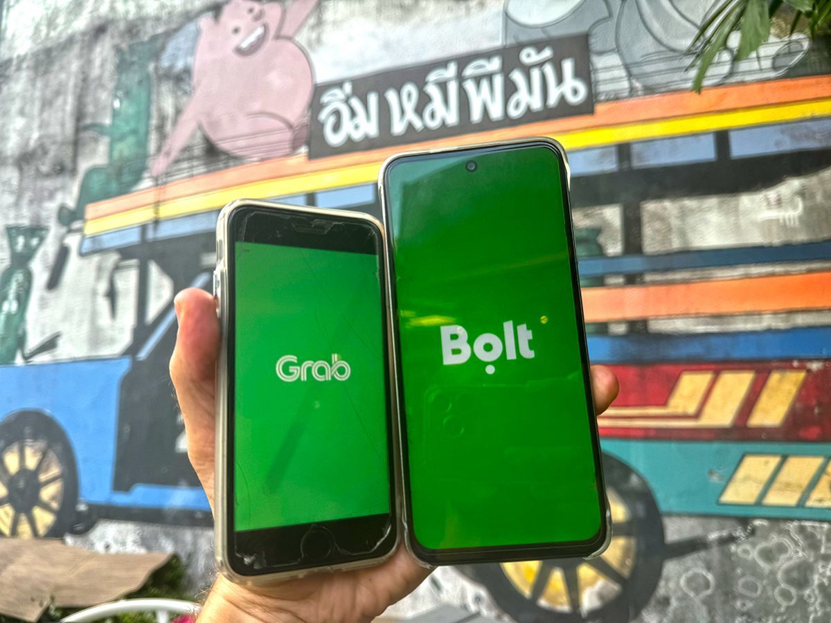taxi app thailand grab bolt